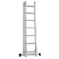 Telescopic Ladders Feature and Industrial Ladders Type 3 section aluminium extension ladder